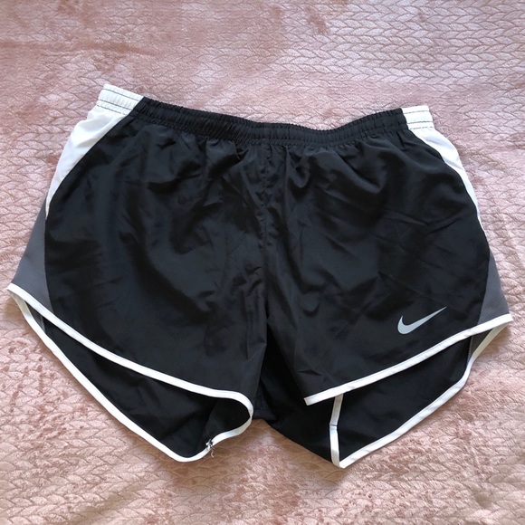 Nike Pants - Gray and black Nike Dri-fit running shorts